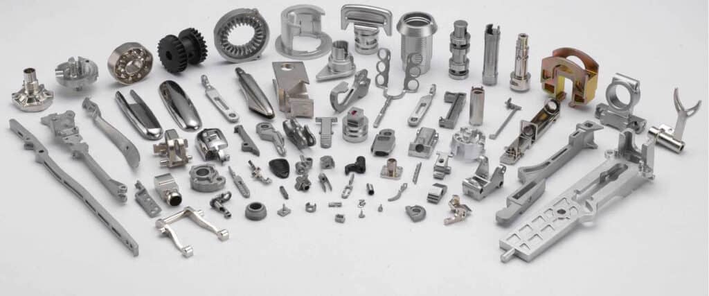 MIM metal injection molded parts collection